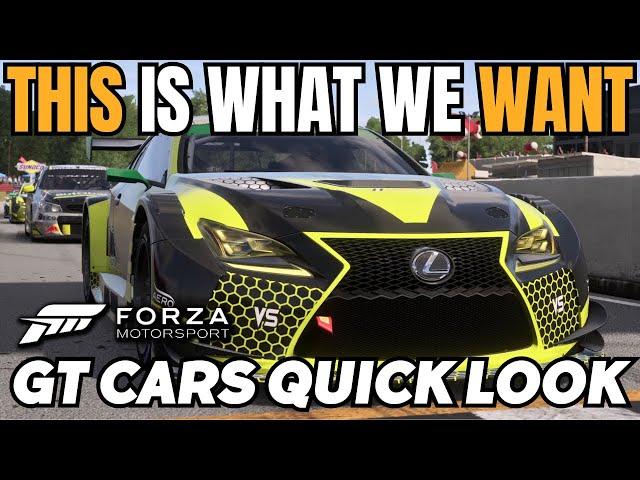 CLEAN Racing With New Lexus RC F GT3 (With TUNE) - GT Quick Look - Forza Motorsport