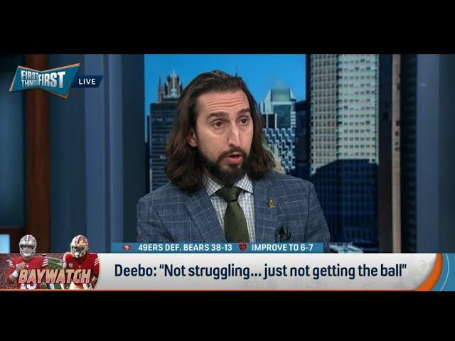 FIRST THINGS FIRST | Nick Wright CONCERNED, Deebo Will Be GONE From 49ers Because Of Purdy | NFL