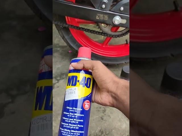 Bike chain cleaner and chain lube tips /wd40