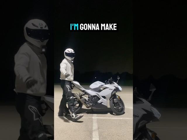 Want To Ride Your Bike? #ninja400 #motorcycle #sportbike #bike #biketok #beginner #shorts