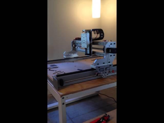 DIY CNC Router: Jogging X and Y axis