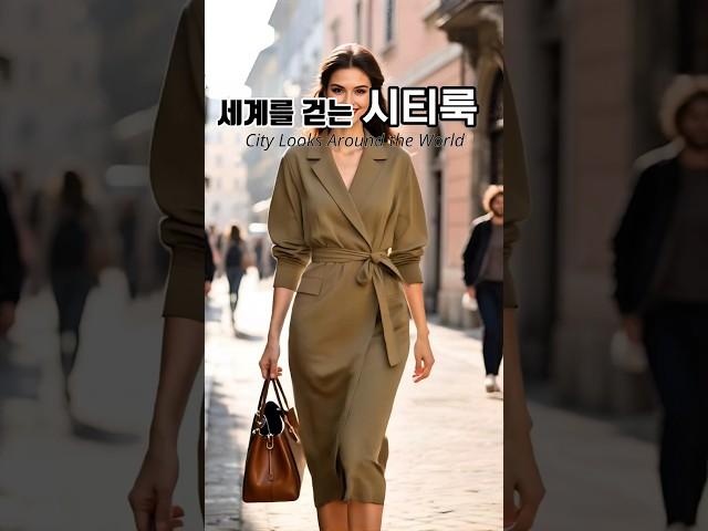 세련된 도시, 성공한 여성, 그리고 완벽한 아침. 세계 속 그녀들의 출근스타일을 담았습니다  #fashion #aiart #design #beauty #출근룩코디   #스타일앤뷰티