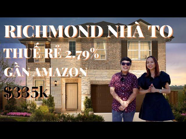 NHÀ MỚI RICHMOND THUẾ RẺ, HOA CHỈ $545/NĂM, NHÀ CÓ SẴN