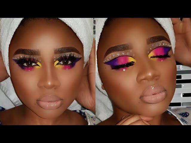 LOCKDOWN EUPHORIA FESTIVAL MAKEUP TUTORIAL: COLLABORATION WITH Sheenan R |VNVERONICA