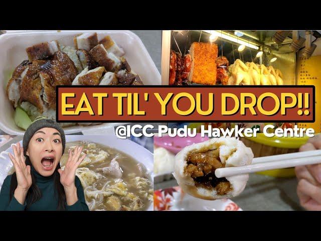 EAT TIL' YOU DROP! you won't believe this! only @ ICC PUDU! Best hawker center in KL, MUST GO!