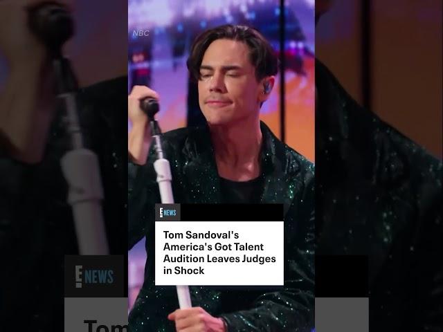 Tom Sandoval Auditions For AGT