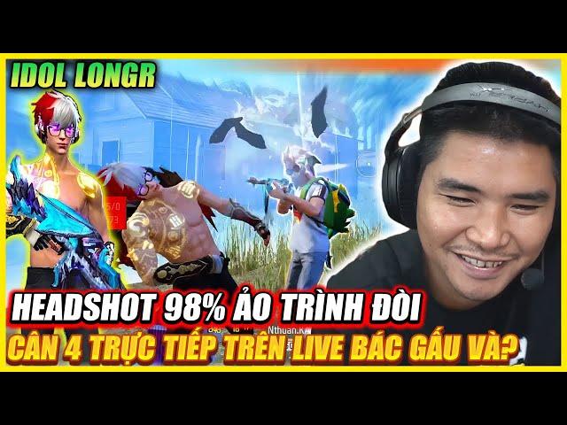 IDOL TIKTOK TỶ LỆ HEADSHOT 98% ẢO TRÌNH ĐÒI CÂN 4 TRỰC TIẾP TRÊN LIVE BÁC GẤU , LIỆU CÓ THÀNH CÔNG ?