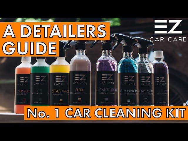 ULTIMATE Car Detailing Guide! - No1 Car Cleaning Kit for Beginners & Pros with EZ Car Care