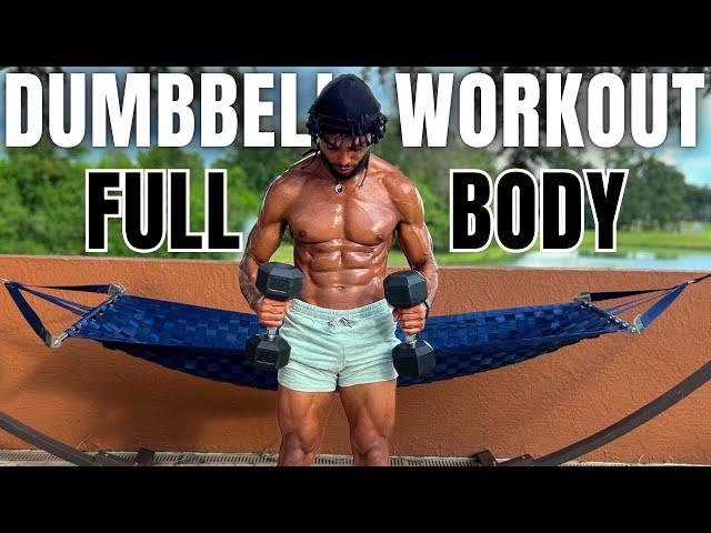 Full Body Beginner Dumbbell Workout