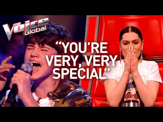 13-Year-Old surprises Jessie J with SELF-WRITTEN SONG in The Voice Kids | #46