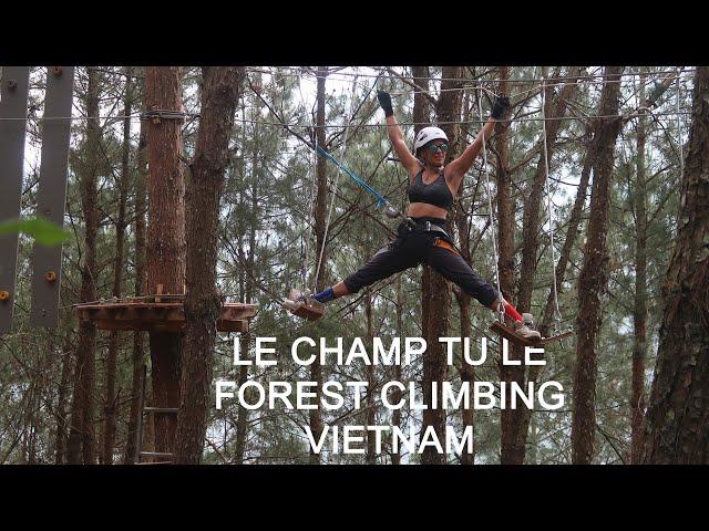 A Sneak Peak into Le Champ Treetop Eco Adventure Park - Tu Le, Vietnam