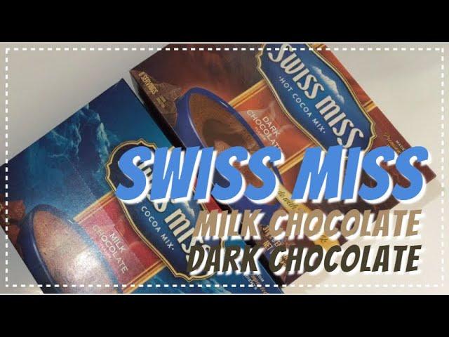 SWISS MISS Chocolate Drink | Dark Chocolate | Milk Chocolate