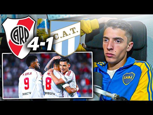 RIVER PLATE 4 - ATL TUCUMAN 1 - REACCIÓN PICANTE - Liga Argentina 2024 Fecha 14 - Toto Bordieri