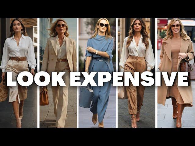 Always Look Expensive & Chic | Fashion Tips and Outfit Ideas for Women Over 50, 60.