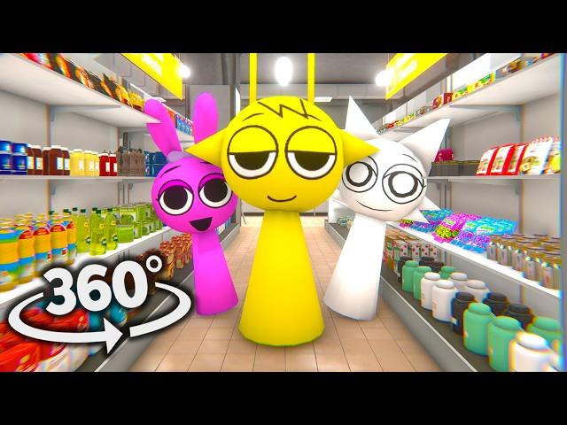 Incredibox Sprunki 360° - Supermarket | VR/360° Experience [ Happy Edition ]