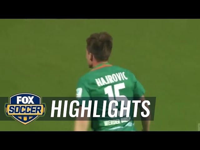 Izet Hajrovic puts Werder Bremen in front against Mainz | 2016-17 Bundesliga Highlights