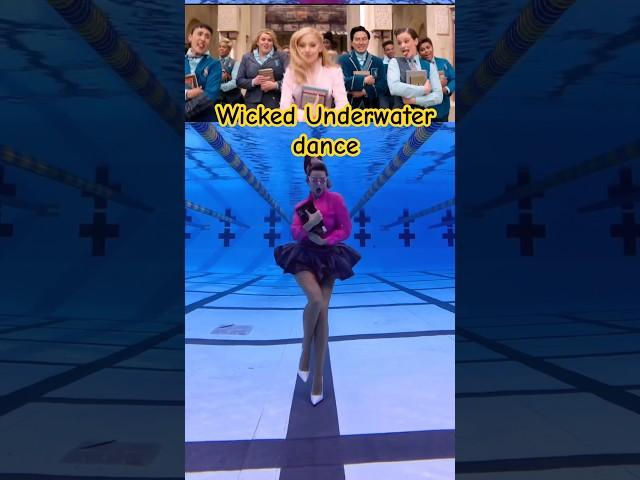 WICKED - UNDERWATER DANCE 🩷 #wicked #underwater #trend #shorts #wickedmusical #arianagrande