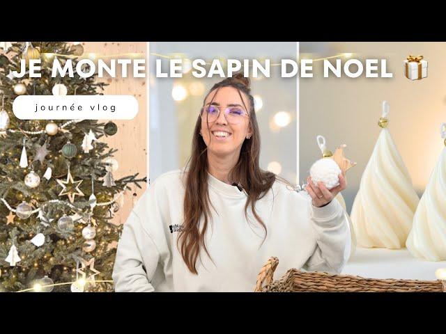 VLOG | JE MONTE LE SAPIN DE NOEL  |  recette + décoration