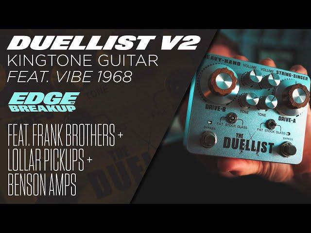 Kingtone Duellist v2 // Guitar Pedal Demo