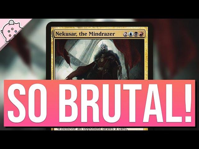 This is Incredibly Brutal! | Nekusar Commander Deck Tech | EDH | Magic the Gathering