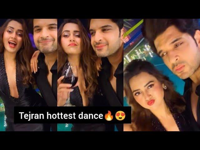 tejasswi prakash nd karan kundra new year celebration l Tejran dance together l