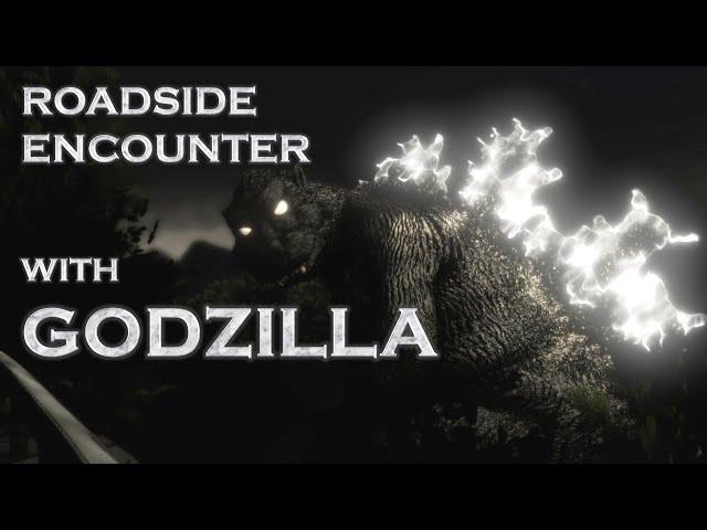 Roadside Encounter with Godzilla -- Fan Animation