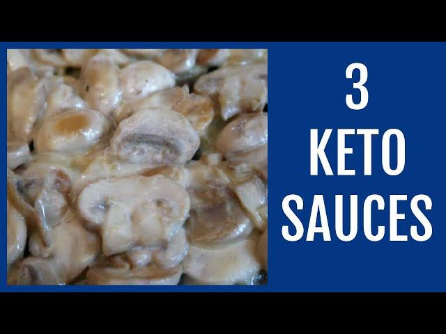 3 Keto Sauce Recipes | Easy Low Carb Sauces, Dressings and Condiments