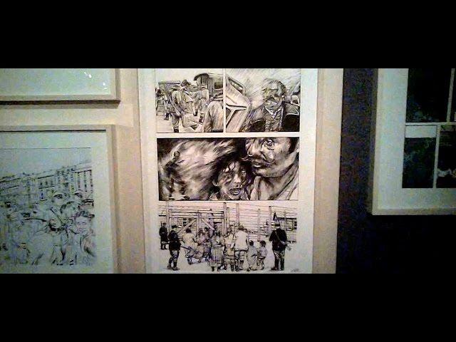 expo Shoah et bande dessinée, Mémorial de la Shoah - Paris avril 2017