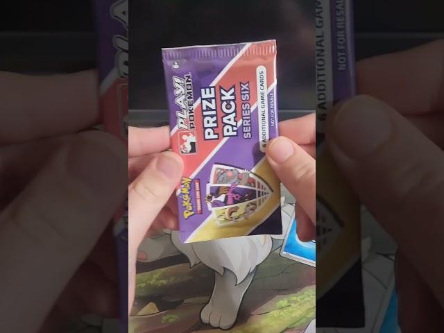 Prize Pack Series 6 #shorts #pokémon #pokemonTCG