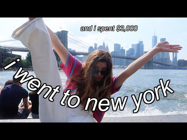 SPENDING $3,000 IN NY