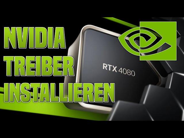 NVIDIA Grafikkarte TREIBER INSTALLIEREN | Nvidia Treiber aktualisieren