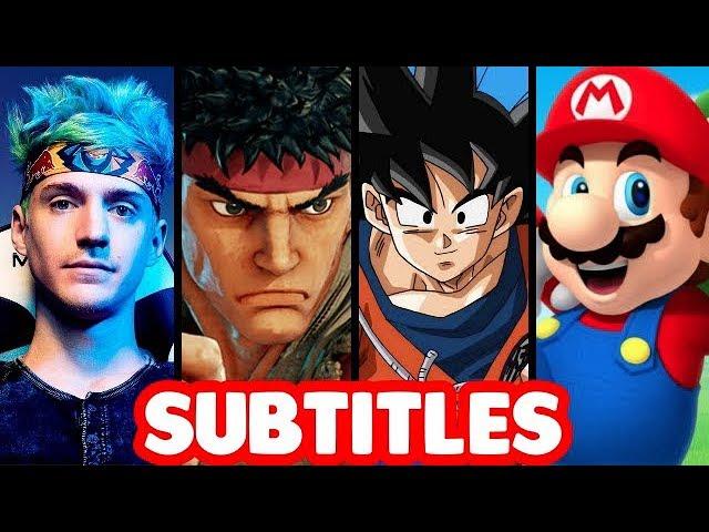 Best Video Game Bars in Battle Rap PART 1 SUBTITLES | Masked Inasense