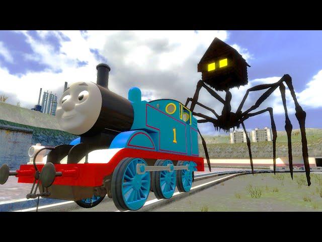 Building a Thomas Train By  Train Chased and  House Head Trevor Henderson in GMod