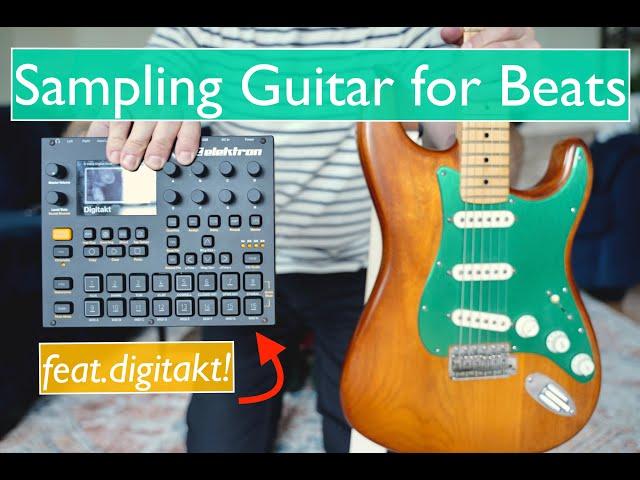 Digitakt & Guitar: Sampling Chords for lofi beats