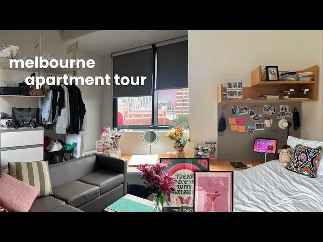 vlog • my melbourne apartment tour! —three bedroom on campus