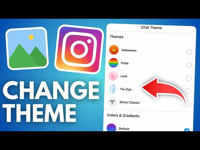 How to Change Instagram Chat Theme From Gallery 2025