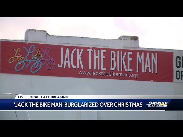 Jack the Bike Man burglarized over Christmas day