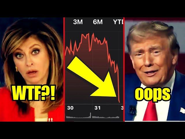 Watch MAGA Fox Hosts PANIC as Trump CRASHES STOCK MARKET!