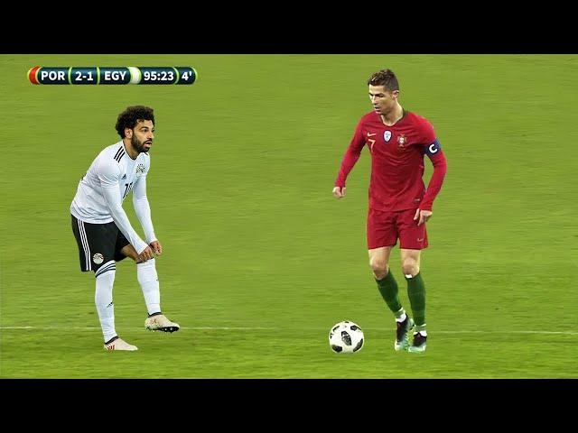 Mohamed Salah will never forget this humiliating performance by Cristiano Ronaldo