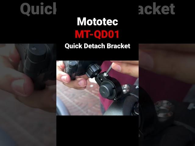 Mototec MT-QD01 Quick Detach Motorcycle Bracket