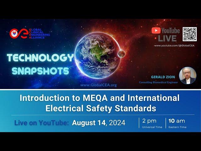 Introduction to MEQA and International Electrical Safety Standards: Things you may not have thought