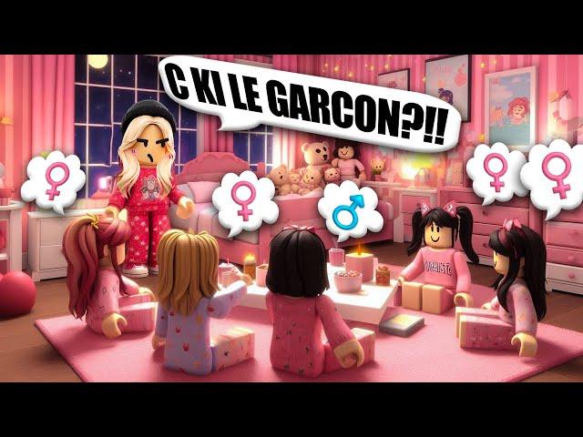 QUI EST L'INTRU A NOTRE PYJAMA PARTY DE FILLES SUR BROOKHAVEN !? ROBLOX