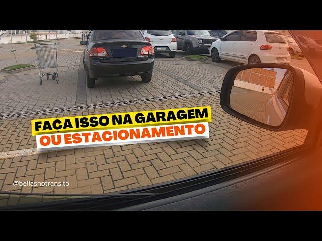 FAÇA ISSO NA GARAGEM OU ESTACIONAMENTO