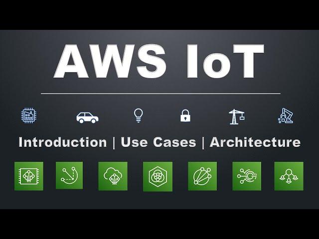 AWS IoT Services Introduction | AWS IoT Architecture and Use Cases | Industrial IoT | IIOT Overview