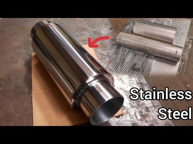 DIY 3 Inch Exhaust Muffler