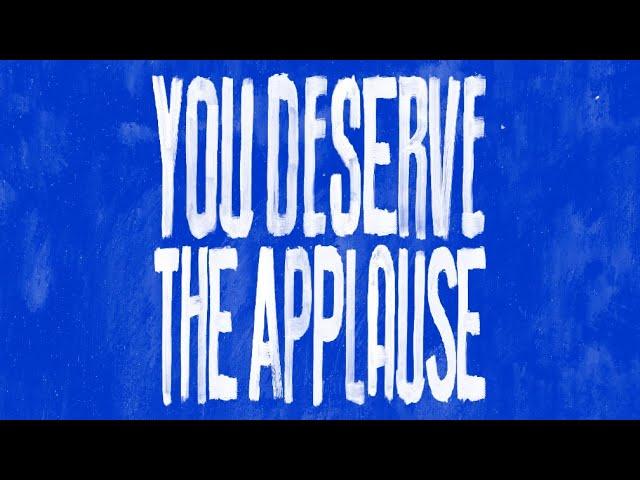 You Deserve The Applause | Martin Smith | Official Lyric Video #martinsmith