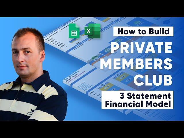 How to Build a Private Members Club 3 Statement Startup Financial Model