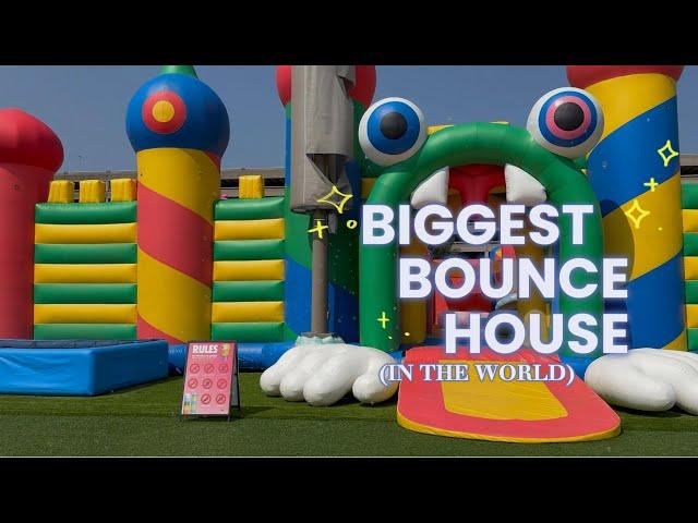 HUGE EPiC BOUNCE HOUSE ...Enjoy a day of fun with us at the biggest bounce castle ever!!!