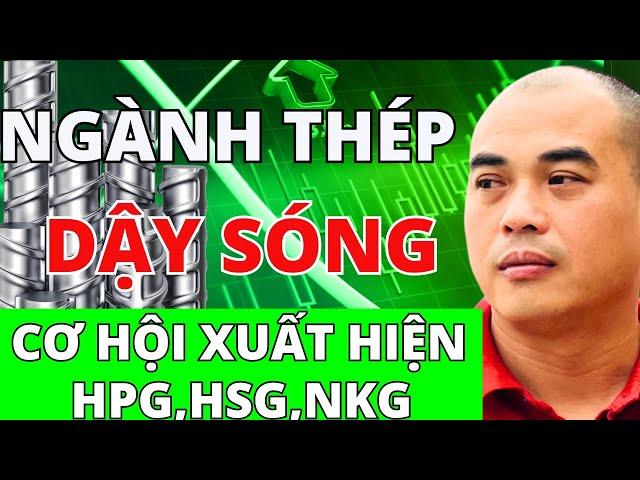 Cổ phiếu THEP DẬY SÓNG| Cơ hội đầu tư HPG, HSG, NKG | Quang Dũng DBD