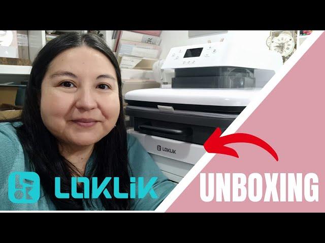 UNBOXING: Plotter de corte y prensa térmica de LOKLIK @LOKLiKOfficial